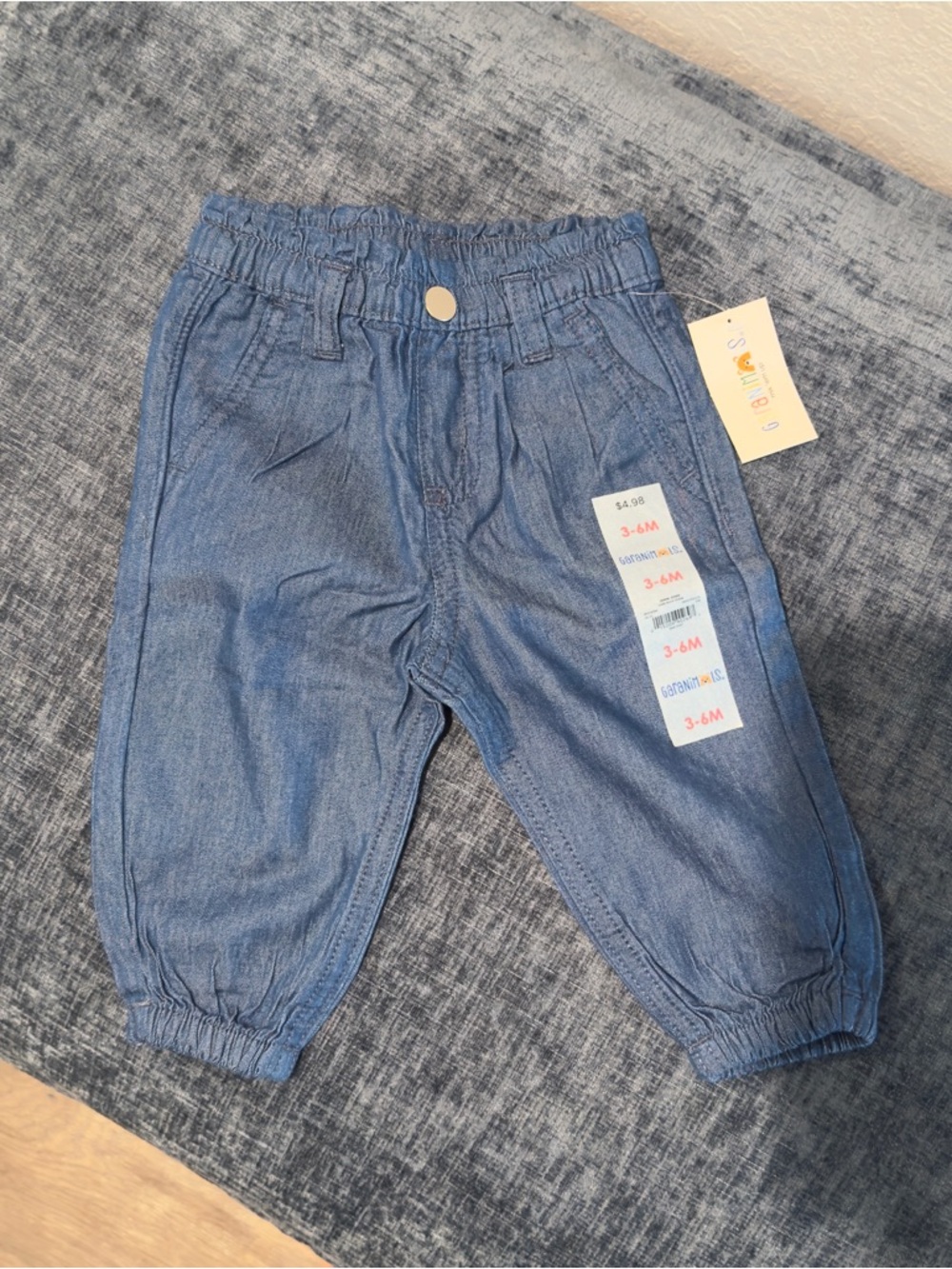 Garanimals Light Blue Denim Jogger Pants